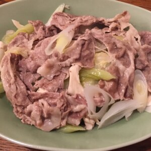 お家でさっぱり☆ヘルシーな豚肉と蒸し野菜